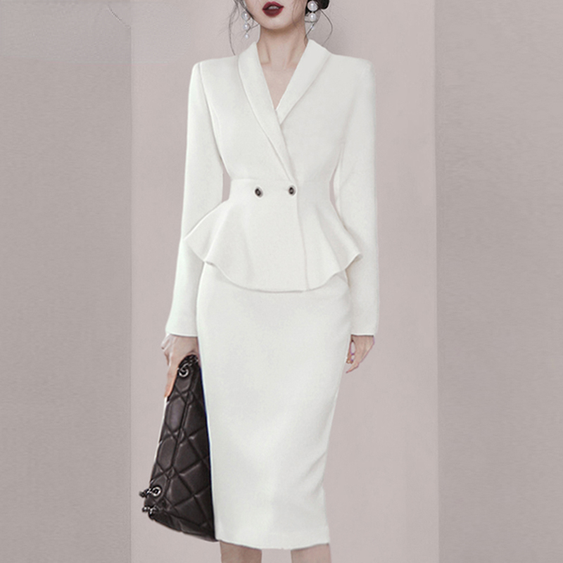 Women Formal Wear Outfits - Elegante escritório senhoras vestido ternos 2