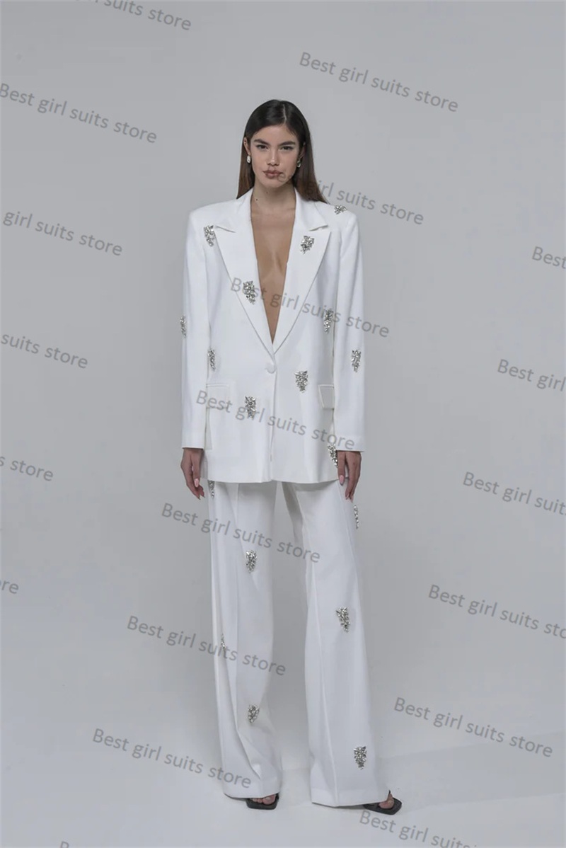Tailored Trouser Wide - Blazer formal de duas peças e
