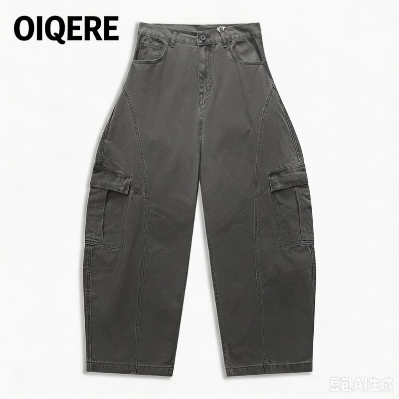 Tailored Trouser Wide - Calças Jeans Masculinas Americanas Vintage com