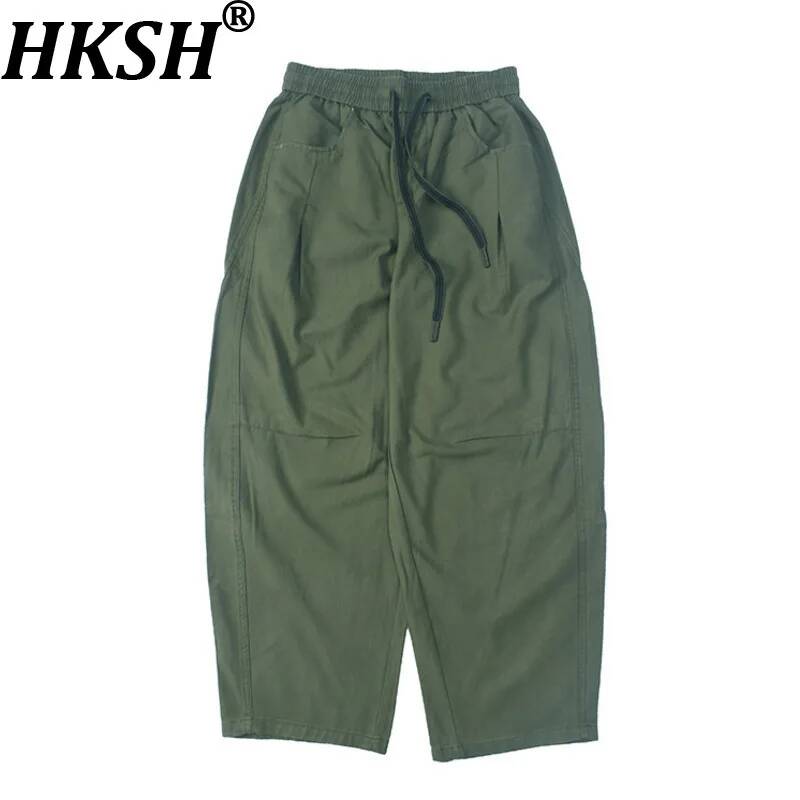 Tailored Trouser Wide - Calças Cargo Masculinas HKSH Nova Coleção