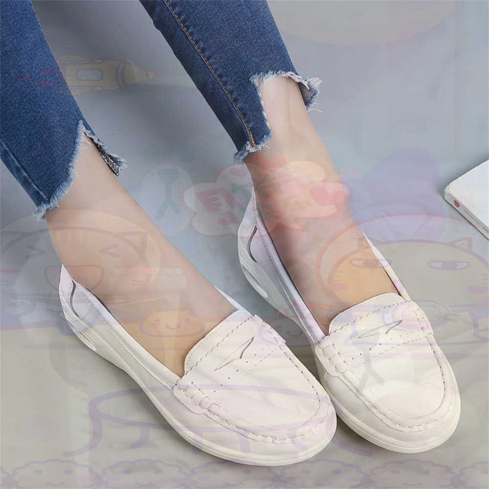 Formal Women Daily Wear Footwear - Macio deslizamento-em das mulheres sapatos de