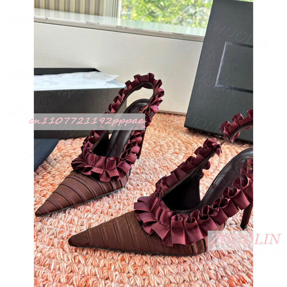 Slingback Heel Formal - Sapatos de Salto Alto Femininos Slingback
