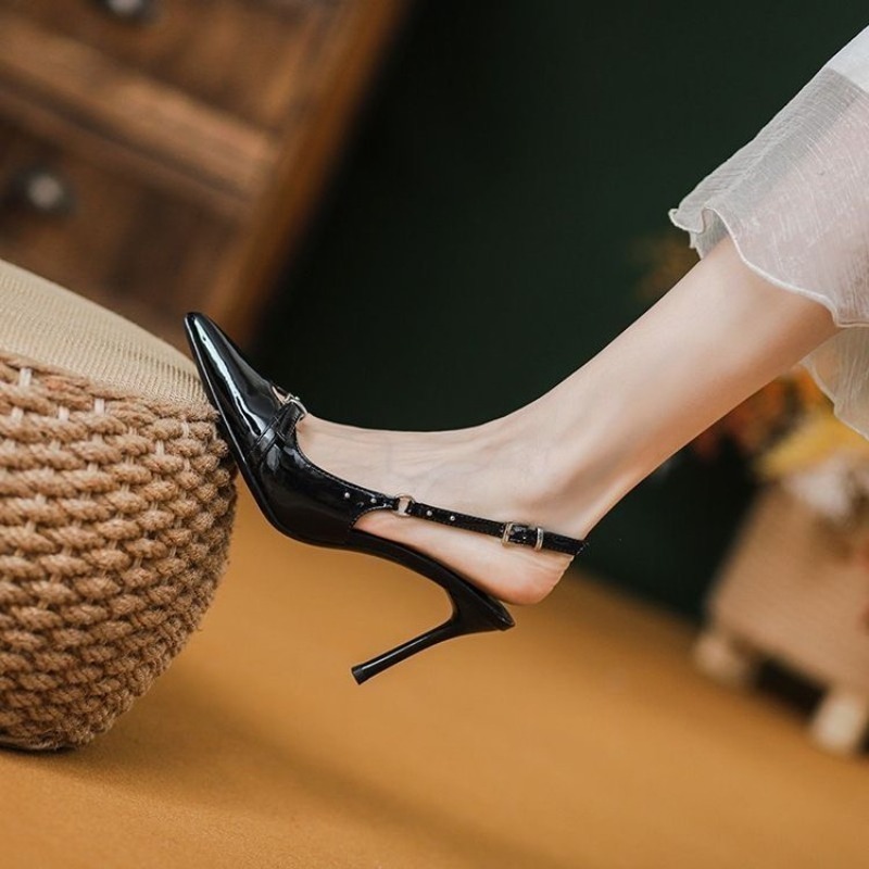 Sapatos Femininos Slingback co - Slingback Heel Formal avaliação e preço