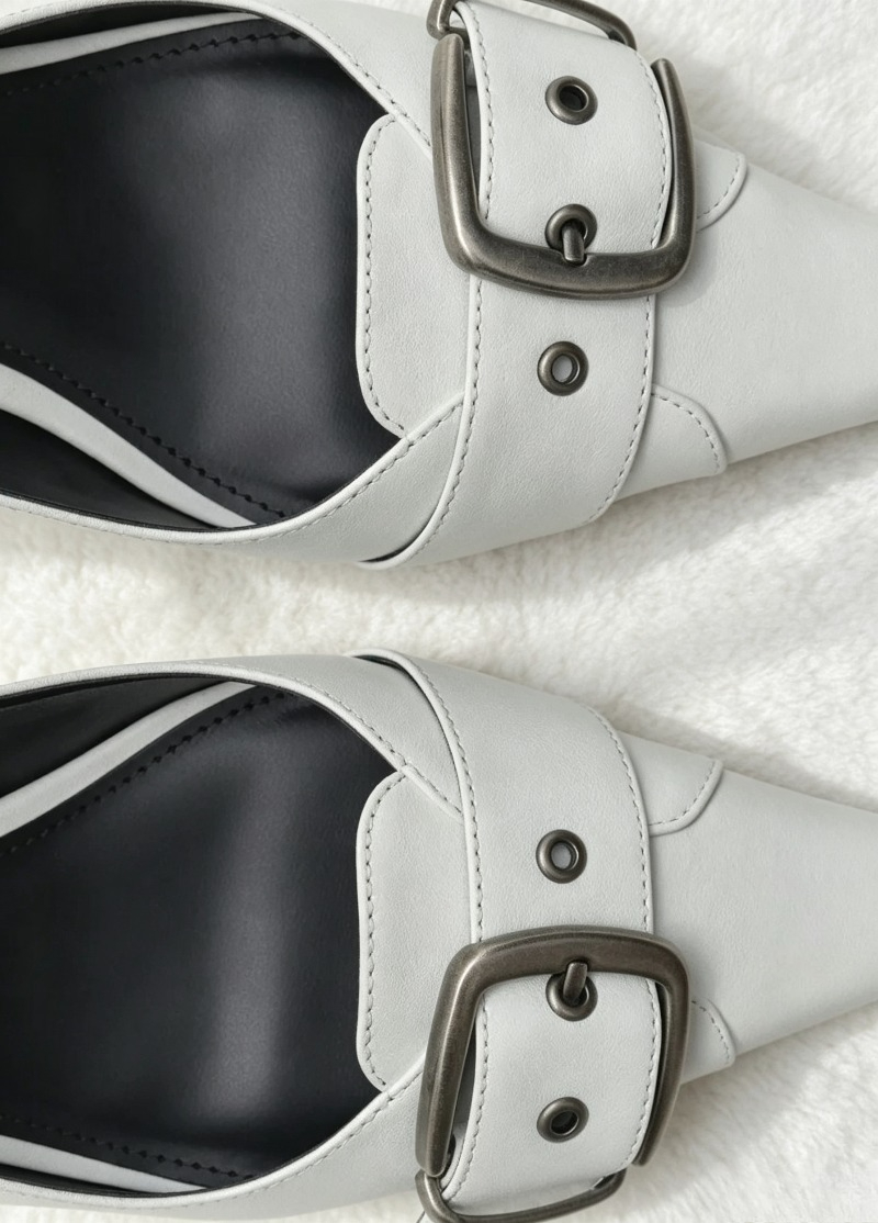 Sexy apontou toe sem costas de - Slingback Heel Formal avaliação e preço