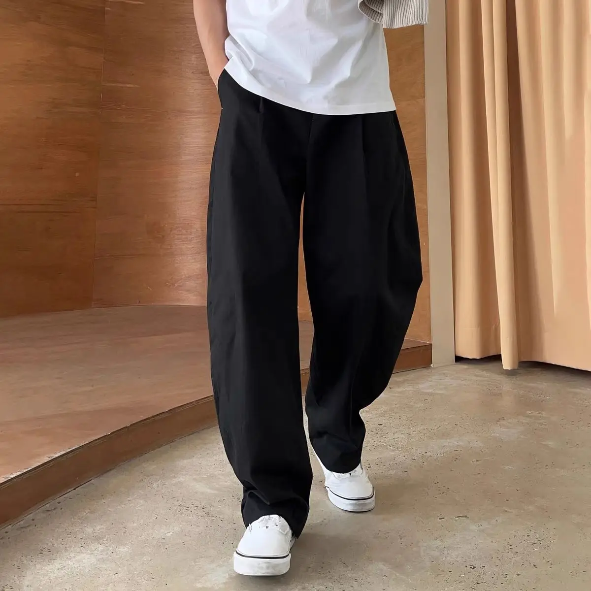 Gelitayon calças masculinas al - Tailored Trouser Wide avaliação e preço