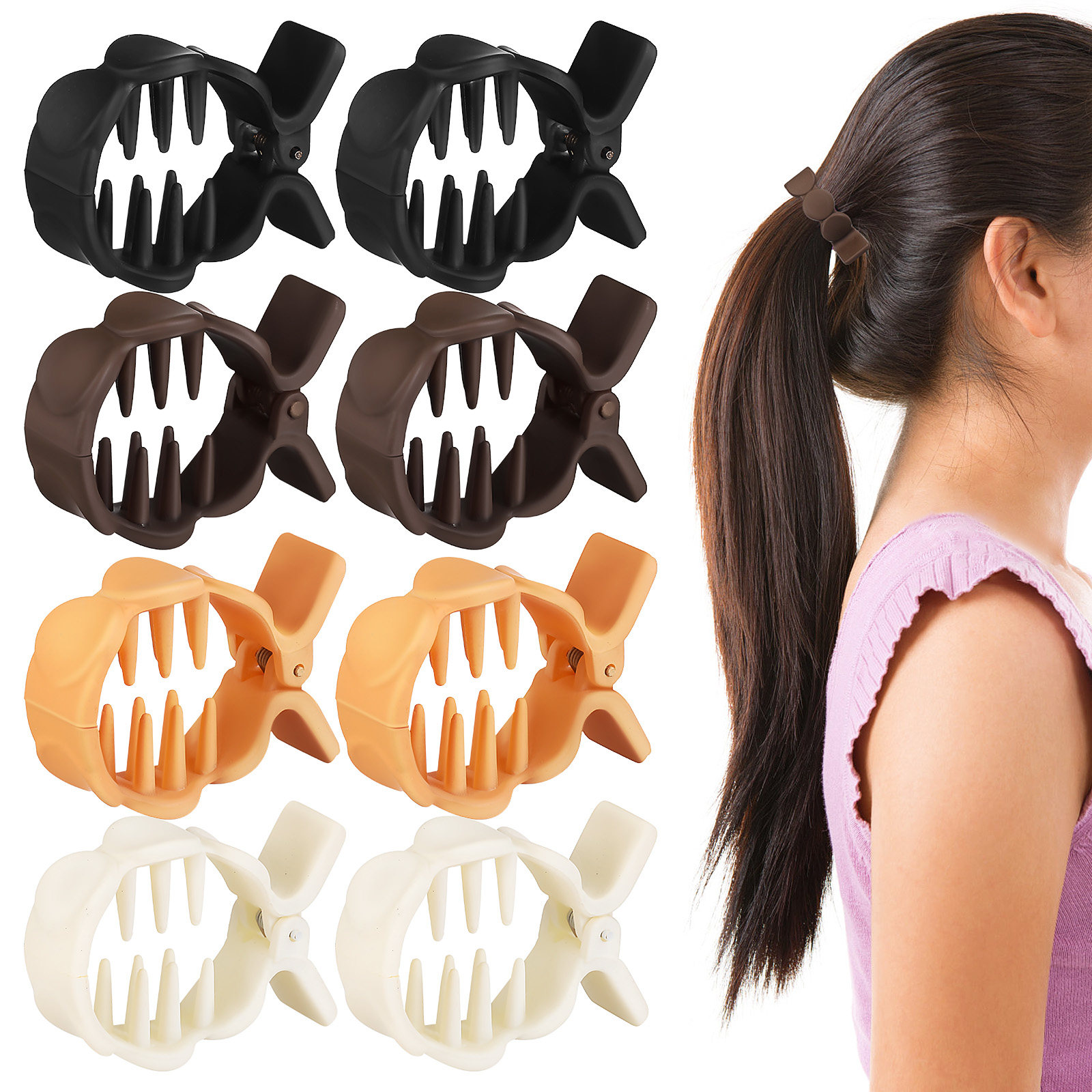 8 Peças de Presilhas de Cabelo - Formal Wear Hairstyles For Women avaliação e preço