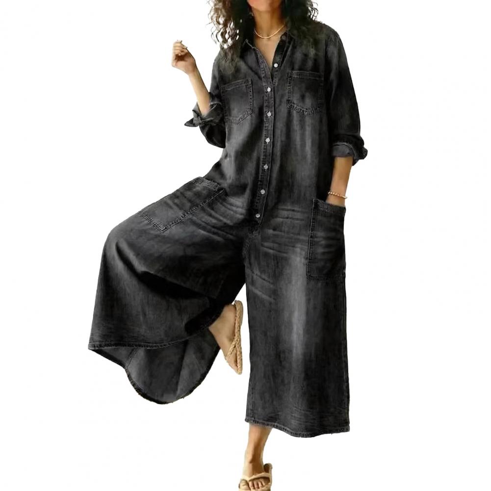 Macacão Jeans Feminino Oversiz - Women'S Formal Wear Jumpsuit avaliação e preço