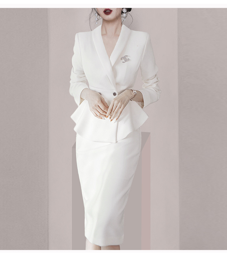 Elegante escritório senhoras v - Women Formal Wear Outfits avaliação e preço
