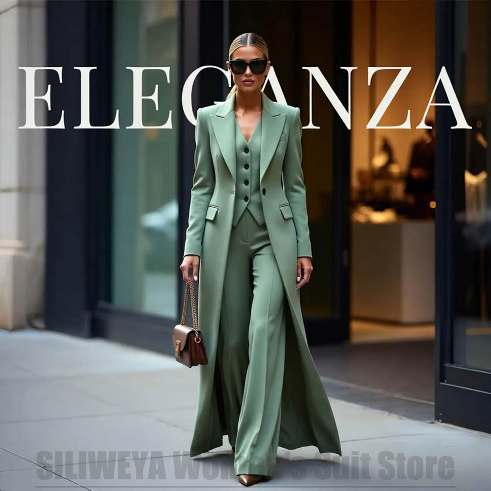 Conjunto de Terno Feminino Ele - Women Formal Wear Outfits avaliação e preço