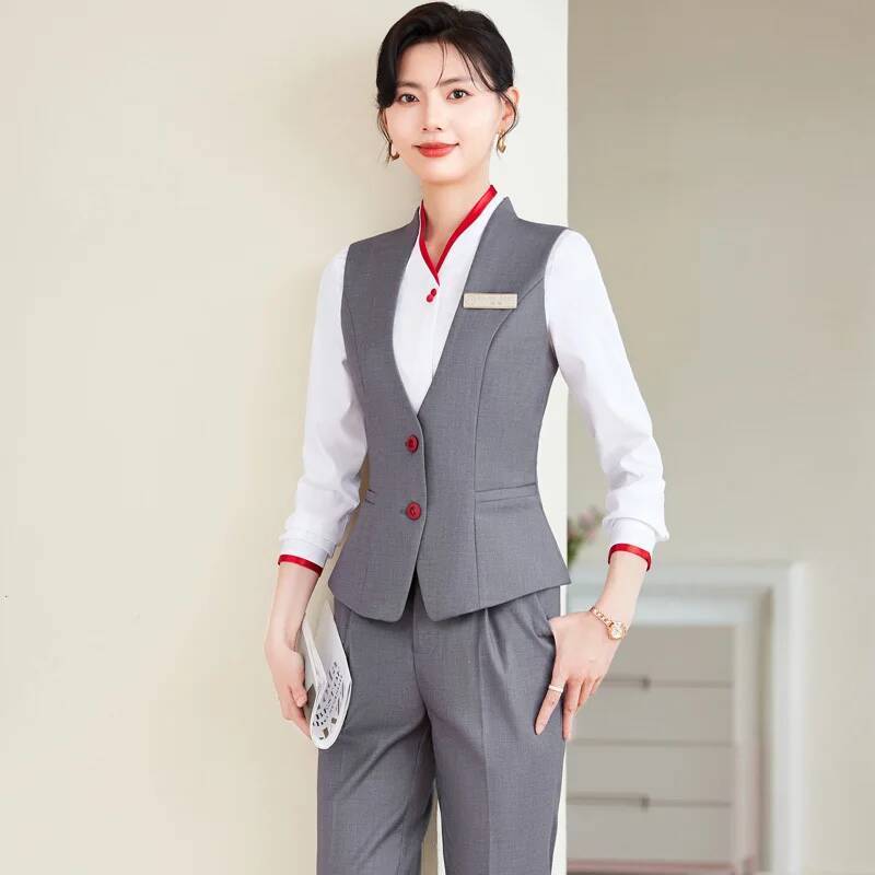 Plus size 5xl calças formais e - Women Formal Wear Outfits avaliação e preço