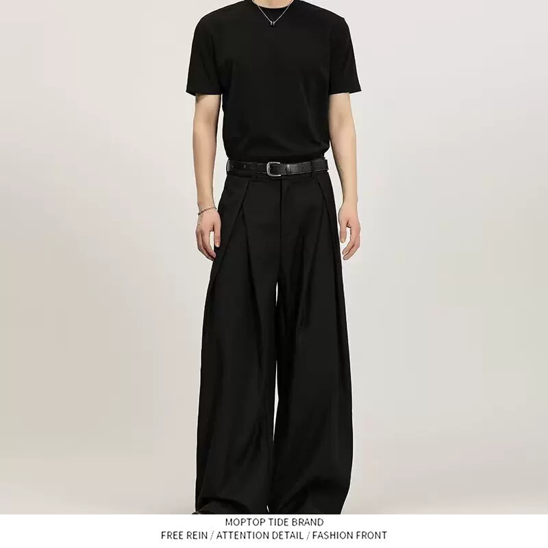 Calças de Terno Retro de Perna - Tailored Trouser Wide avaliação e preço