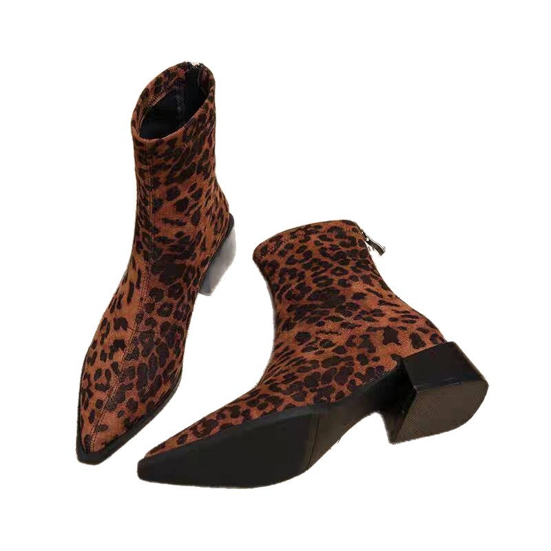 Novas Botas de Salto Baixo Fem - Vintage Women'S Formal Wear avaliação e preço