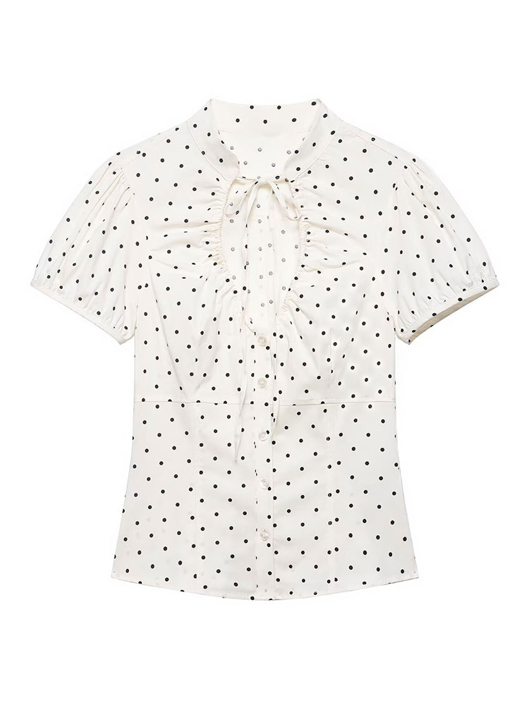 Camisa Branca Vintage Retro pa - Women'S Formal Evening Wear Tops avaliação e preço