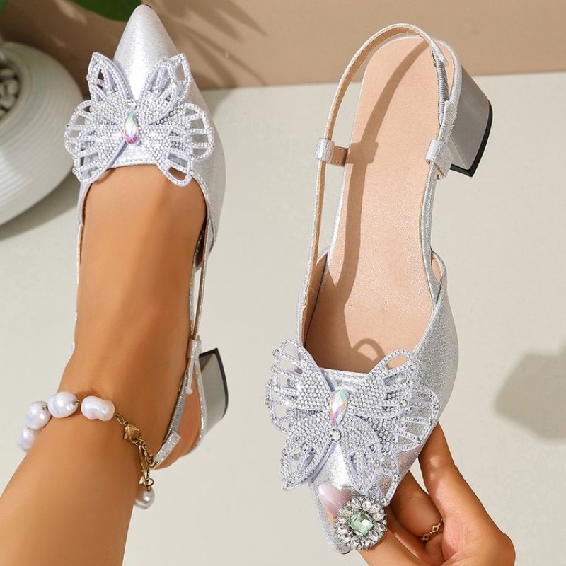 Sapatos Femininos Slingback co - Slingback Heel Formal avaliação e preço