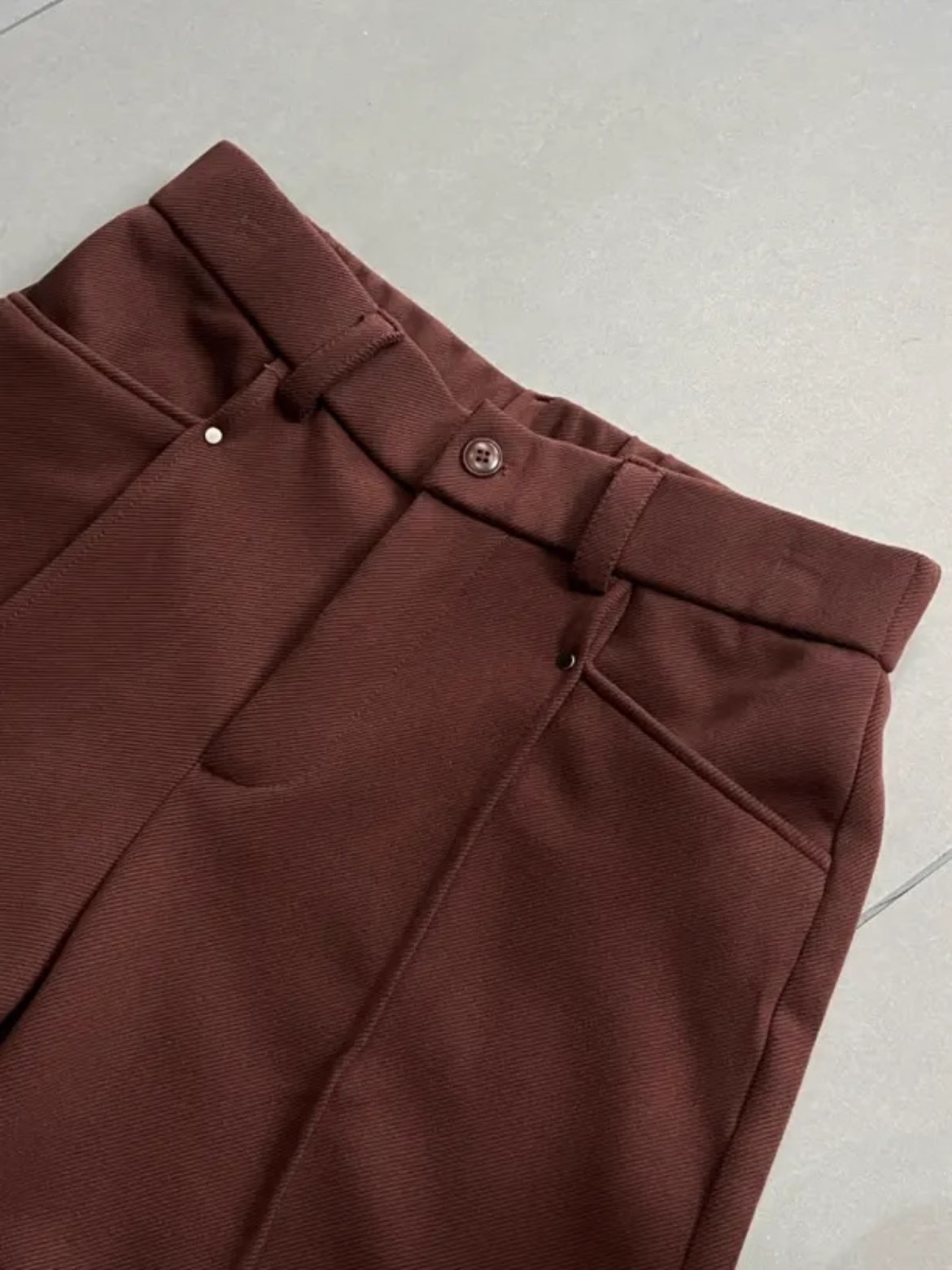 Calças Casuais Estilo Coreano, - Tailored Trouser Wide avaliação e preço