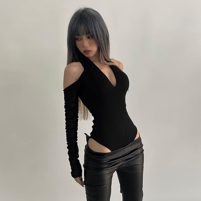 Body Feminino Sensual Vazado d - Women'S Formal Wear Jumpsuit avaliação e preço
