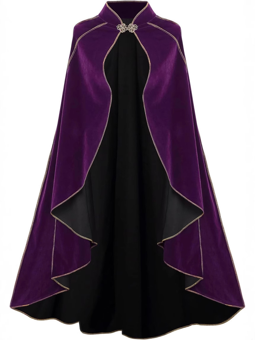 Capa Medieval de Pelúcia com A - Vintage Women'S Formal Wear avaliação e preço