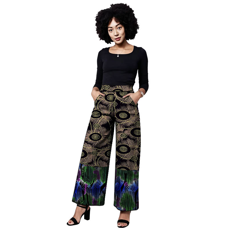 Calças Femininas Ankara Patchw - Tailored Trouser Wide avaliação e preço