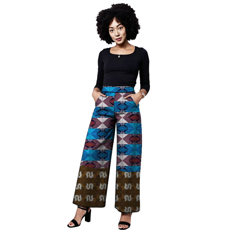 Calças Femininas Ankara Patchw - Tailored Trouser Wide avaliação e preço
