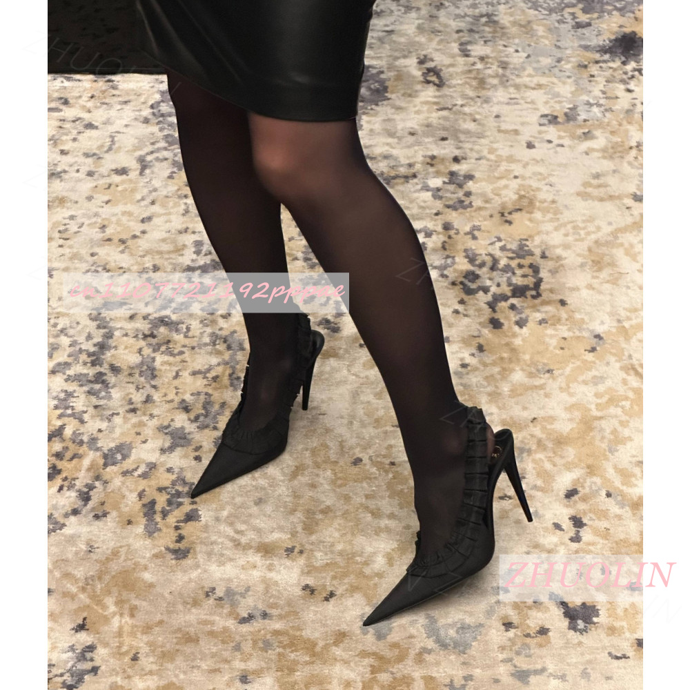Sapatos de Salto Alto Feminino - Slingback Heel Formal avaliação e preço