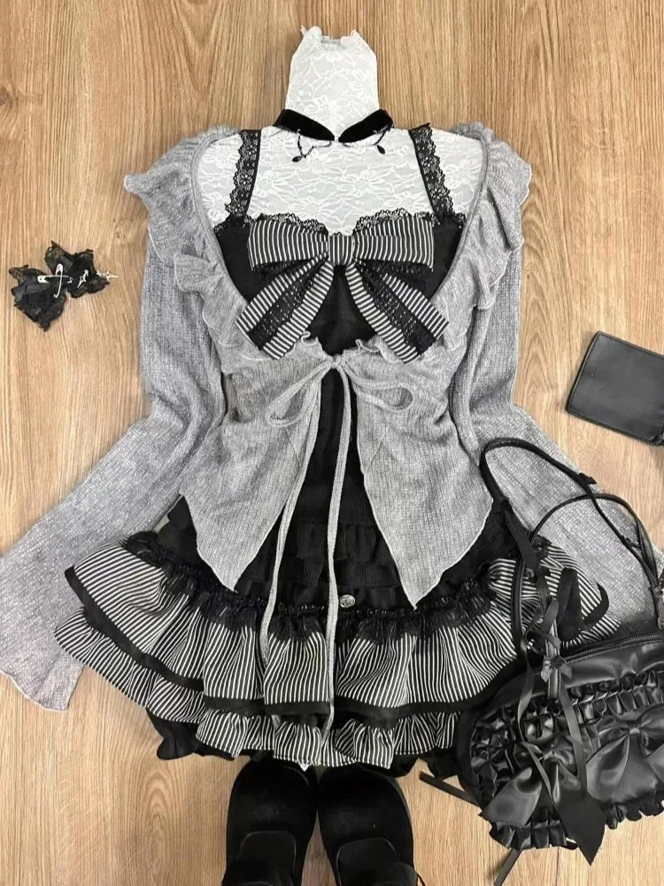 Doce lolita vintage ternos fem - Vintage Women'S Formal Wear avaliação e preço